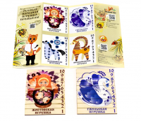 Дидактический набор РУССКАЯ НАРОДНАЯ ИГРУШКА. ПРОМЫСЛЫ. Серия ПАТРИОТИЧЕСКОЕ ВОСПИТАНИЕ (фанера, УФ печать)