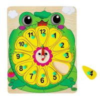 Рамка-вкладыш часы "Лягушка"