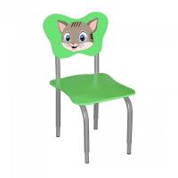 СТУЛ НА МЕТАЛЛОКАРКАСЕ РЕГУЛИРУЕМЫЙ "Кот" зеленый