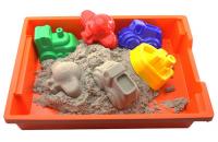 Песочница пластиковая с крышкой