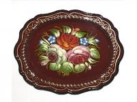 Поднос "Жостово" (22х18 см)