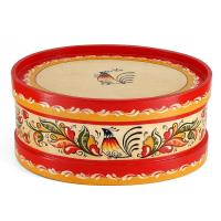 Короб большой с росписью народов севера