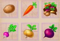 Разрезные картинки "Корнеплоды"
